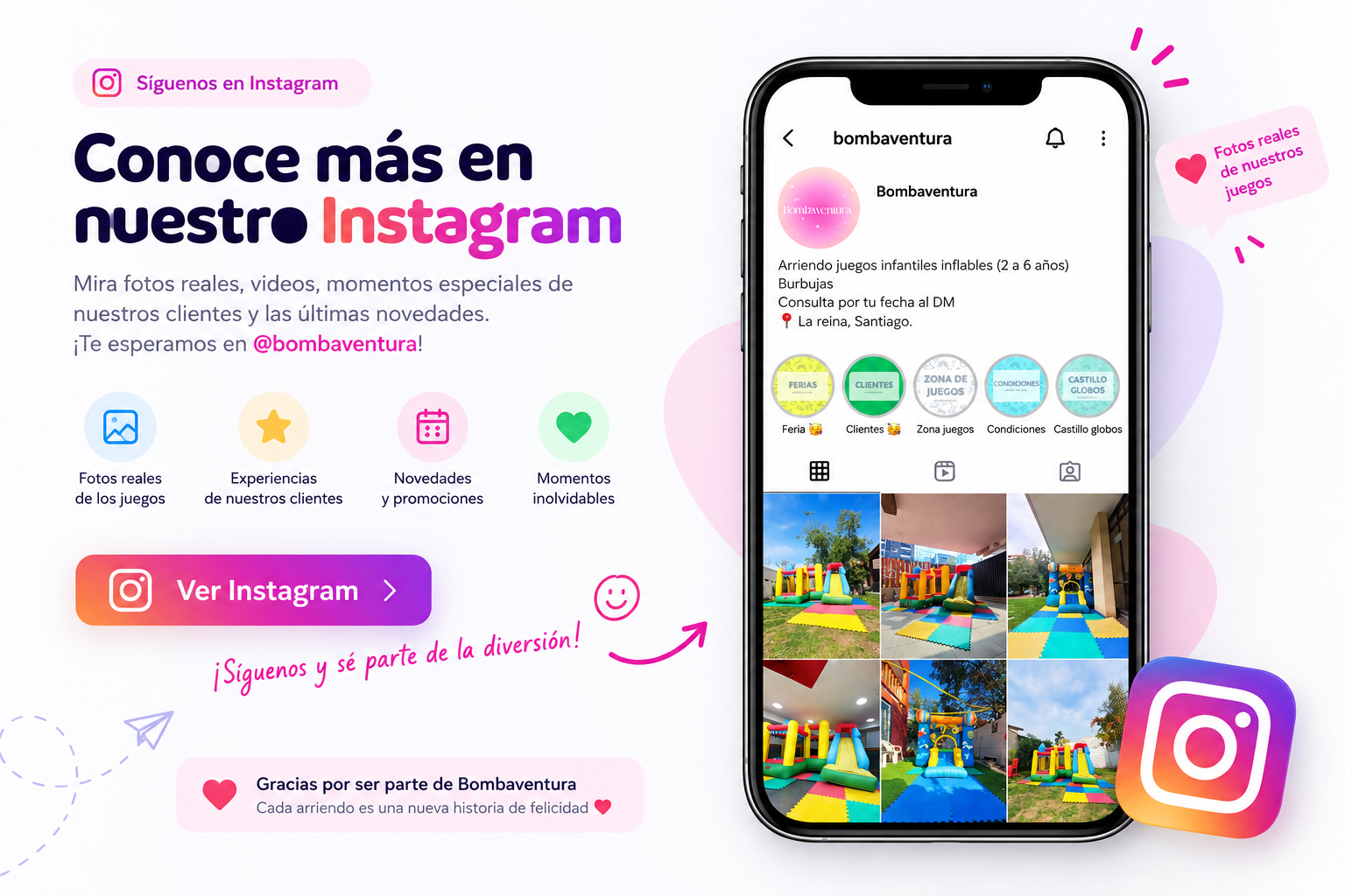 Bombaventura en Instagram